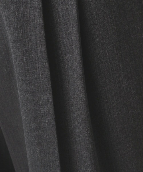 A part by(アパートバイ)の「【セットアップ対応】ハンサムストレートパンツ(スラックス・レディース・チャコールグレー/ベージュ系その他・SMALL/MEDIUM)」の3枚目の写真