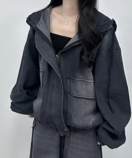 Dior♡未使用フード付きデニムジャケット org.jpg