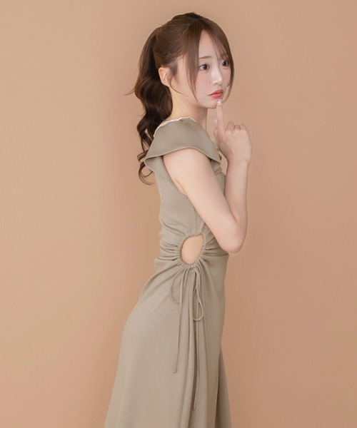 PriCHOU(プリシュ)の「ロングスウェットワンピース / Long Sweat One-piece(ワンピース・レディース・ライトピンク/グレイッシュベージュ/グレー・FREE)」の14枚目の写真