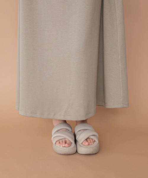 PriCHOU(プリシュ)の「ロングスウェットワンピース / Long Sweat One-piece(ワンピース・レディース・ライトピンク/グレイッシュベージュ/グレー・FREE)」の18枚目の写真