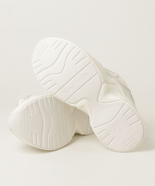 NakedWolfe(ネイキッドウルフ)の「NakedWolfe/ネイキッドウルフ/TEMPLE(スニーカー・レディース・ホワイト/ブラック・37/39/38/36)」の4枚目の写真