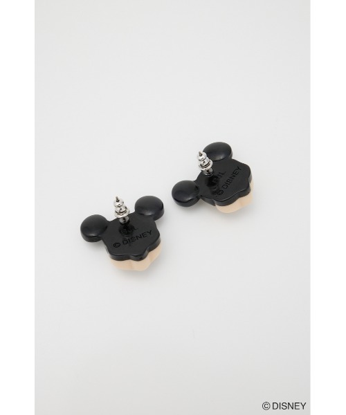 Disney SERIES CREATED by MUS(ディズニーシリーズクリエイテッドバイエムユーエス)の「MD FACE EARRINGS / MICKEY / フェイスピアス / ミッキー(ピアス(両耳用)・レディース・ブラック・FREE)」の4枚目の写真