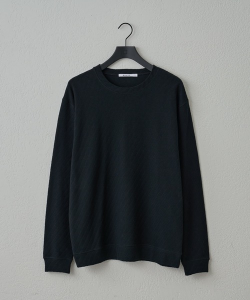 COLONY 2139（コロニートゥーワンスリーナイン）の「ジャガードロンＴ（Tシャツ/カットソー・メンズ・ホワイト/カーキ/ブラック・LARGE/MEDIUM）」の5枚目の写真