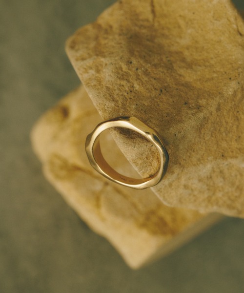 TEN.(テン)の「18KGP チゼルリング(リング・レディース・ゴールド・#1/#3/#5/#7)」の4枚目の写真