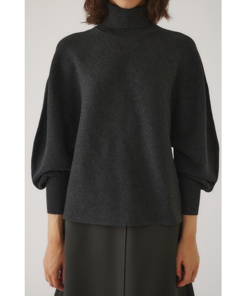 RIM.ARK（リムアーク）の「Dolman wide washable knit ドルマンワイドウォッシャブルニット（ニット/セーター・レディース・ブラック/ライトブルー/ダークブラウン/グレー系その他2/ライトイエロー・38/36）」の15枚目の写真