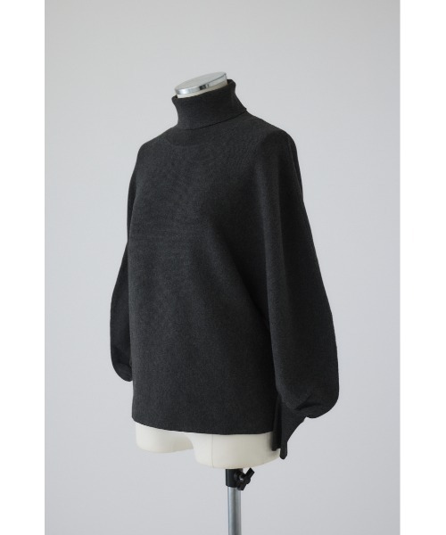 RIM.ARK（リムアーク）の「Dolman wide washable knit ドルマンワイドウォッシャブルニット（ニット/セーター・レディース・ブラック/ライトブルー/ダークブラウン/グレー系その他2/ライトイエロー・38/36）」の19枚目の写真