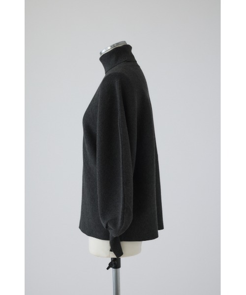 RIM.ARK（リムアーク）の「Dolman wide washable knit ドルマンワイドウォッシャブルニット（ニット/セーター・レディース・ブラック/ライトブルー/ダークブラウン/グレー系その他2/ライトイエロー・38/36）」の20枚目の写真