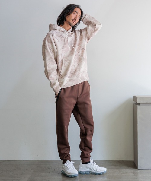 HEREIAM（ヘレイアム）の「【HEREIAM MEN】マーブルフーディー（パーカー・メンズ・グレー系/ブラウン系・MEDIUM/LARGE）」の7枚目の写真