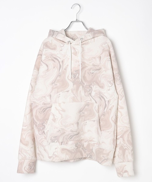 HEREIAM（ヘレイアム）の「【HEREIAM MEN】マーブルフーディー（パーカー・メンズ・グレー系/ブラウン系・MEDIUM/LARGE）」の11枚目の写真