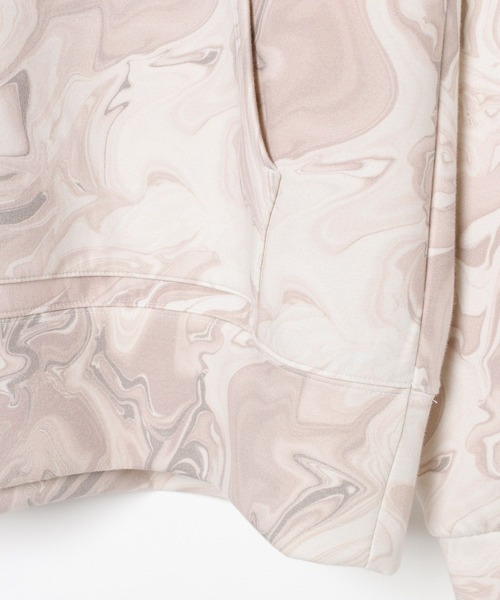 HEREIAM（ヘレイアム）の「【HEREIAM MEN】マーブルフーディー（パーカー・メンズ・グレー系/ブラウン系・MEDIUM/LARGE）」の15枚目の写真