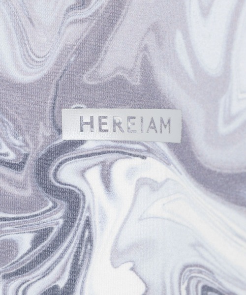 HEREIAM（ヘレイアム）の「【HEREIAM MEN】マーブルフーディー（パーカー・メンズ・グレー系/ブラウン系・MEDIUM/LARGE）」の18枚目の写真