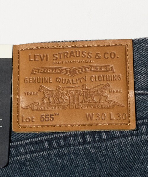 Levis PReMIUM（リーバイスプレミアム）の「【国内EXCLUSIVE】＜Levis＞555リラックスストレート（デニムパンツ・メンズ・ダークグレー/ライトグレー・30inch/32inch/28inch/34inch）」の16枚目の写真