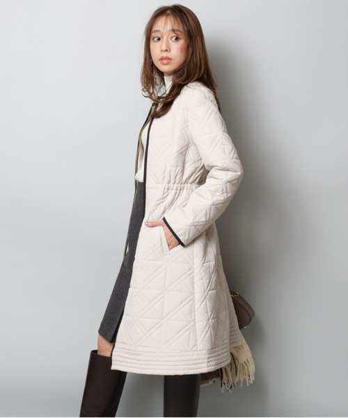 キルティング中綿ミドルコート（ダウンジャケット/コート）｜JUSGLITTY