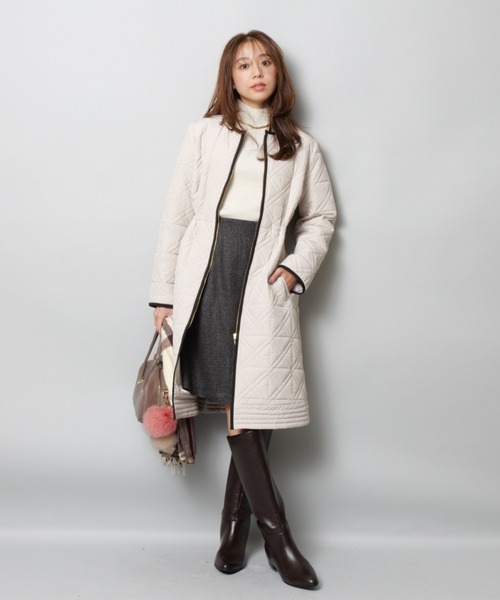 キルティング中綿ミドルコート（ダウンジャケット/コート）｜JUSGLITTY