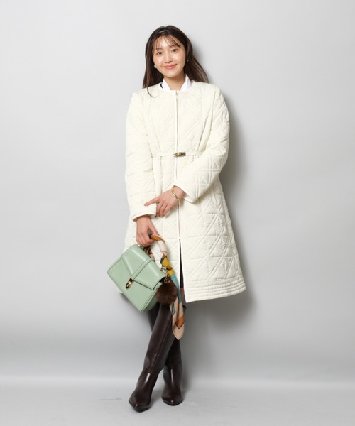 キルティング中綿ミドルコート（ダウンジャケット/コート）｜JUSGLITTY