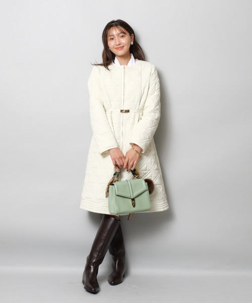 キルティング中綿ミドルコート（ダウンジャケット/コート）｜JUSGLITTY