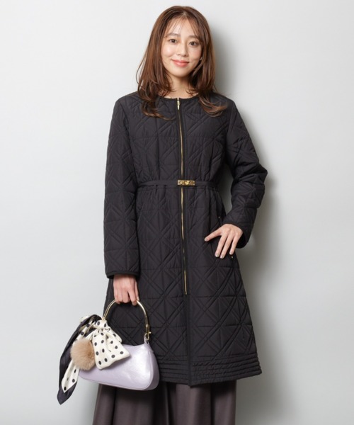 キルティング中綿ミドルコート（ダウンジャケット/コート）｜JUSGLITTY