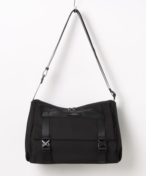 KANGOL(カンゴール)の「【 KANGOL Black series / カンゴール 】 5pocket Big Shoulder BAG(ショルダーバッグ・メンズ・ブラック・FREE)」の6枚目の写真