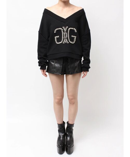 GYDA ジェイダ Symmetry GYDA MIX bijouトップス Symmetry GYDA MIX bijouトップス（Tシャツ/カットソー）｜GYDA