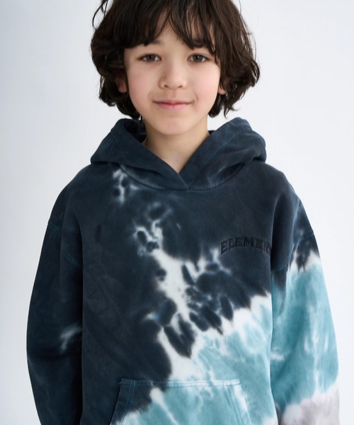 ELEMENT(エレメント)の「ELEMENT キッズ TIMBER RIP HOOD YOUT パーカー 【2025年秋冬モデル】/エレメントキッズバックプリントプルオーバーパーカー・フーディー(パーカー・キッズ・マルチ/ブラック・SMALL/MEDIUM/LARGE/X-LARGE)」の6枚目の写真
