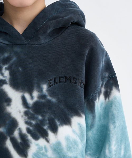 ELEMENT(エレメント)の「ELEMENT キッズ TIMBER RIP HOOD YOUT パーカー 【2025年秋冬モデル】/エレメントキッズバックプリントプルオーバーパーカー・フーディー(パーカー・キッズ・マルチ/ブラック・SMALL/MEDIUM/LARGE/X-LARGE)」の7枚目の写真