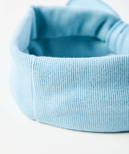 salle de bal（サルデバル）の「リボンヘアバンド　SPI（ヘアバンド・レディース・グレー/ブルー/ブラック/ピンク・FREE）」の5枚目の写真