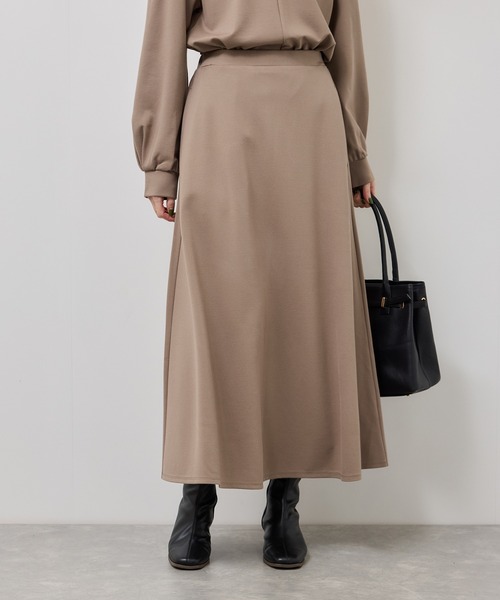 ROPE' PICNIC（ロペピクニック）の「ポンチフレアイージースカート/セットアップ対応（スカート・レディース・ブラック/ブラウン・S/M）」の15枚目の写真