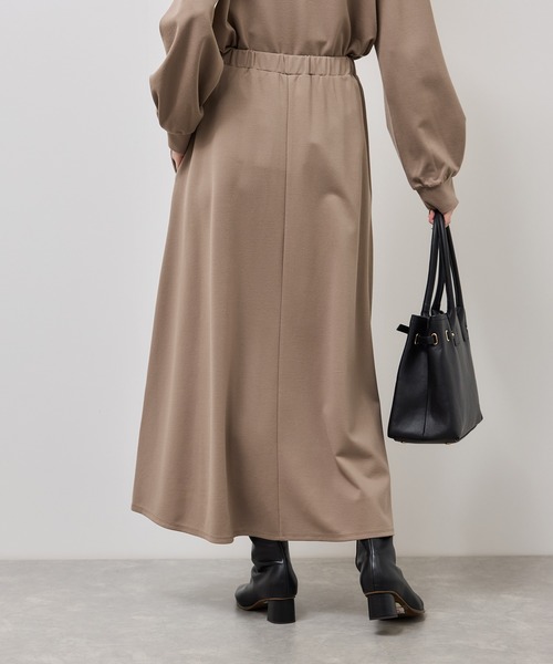 ROPE' PICNIC（ロペピクニック）の「ポンチフレアイージースカート/セットアップ対応（スカート・レディース・ブラック/ブラウン・S/M）」の16枚目の写真