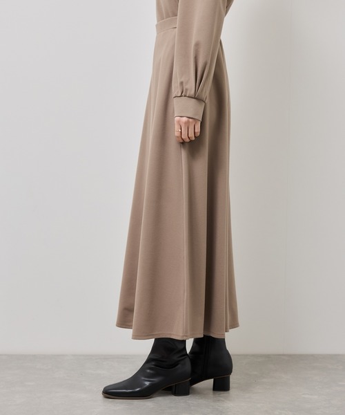 ROPE' PICNIC（ロペピクニック）の「ポンチフレアイージースカート/セットアップ対応（スカート・レディース・ブラック/ブラウン・S/M）」の18枚目の写真