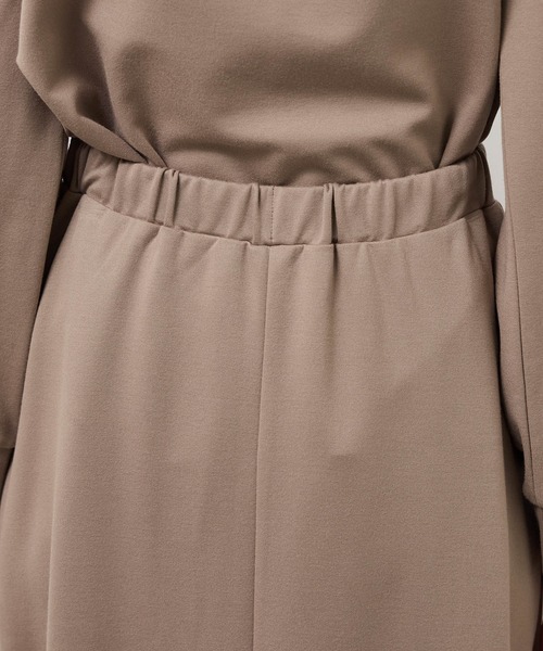 ROPE' PICNIC（ロペピクニック）の「ポンチフレアイージースカート/セットアップ対応（スカート・レディース・ブラック/ブラウン・S/M）」の9枚目の写真