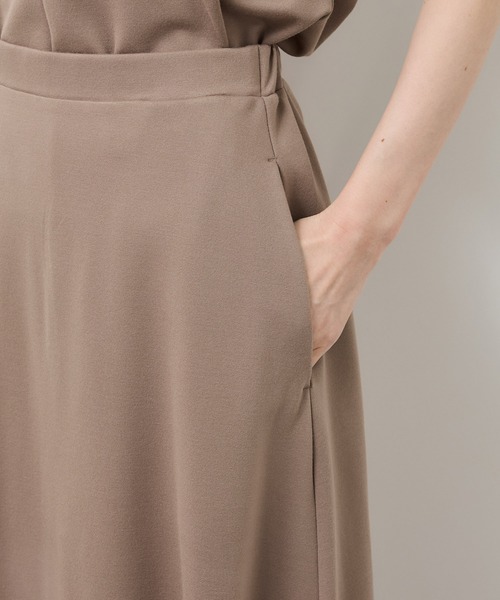 ROPE' PICNIC（ロペピクニック）の「ポンチフレアイージースカート/セットアップ対応（スカート・レディース・ブラック/ブラウン・S/M）」の10枚目の写真