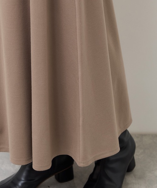 ROPE' PICNIC（ロペピクニック）の「ポンチフレアイージースカート/セットアップ対応（スカート・レディース・ブラック/ブラウン・S/M）」の11枚目の写真