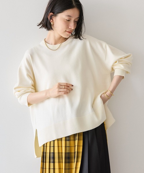 ブルーベリーさん専用 WEB限定】バイパチサイドスリットニットプルオーバー（ニット