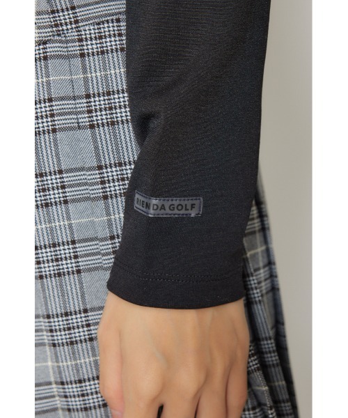 RIENDA GOLF】襟付きコンパクトカットトップス 秋服 冬服（Tシャツ