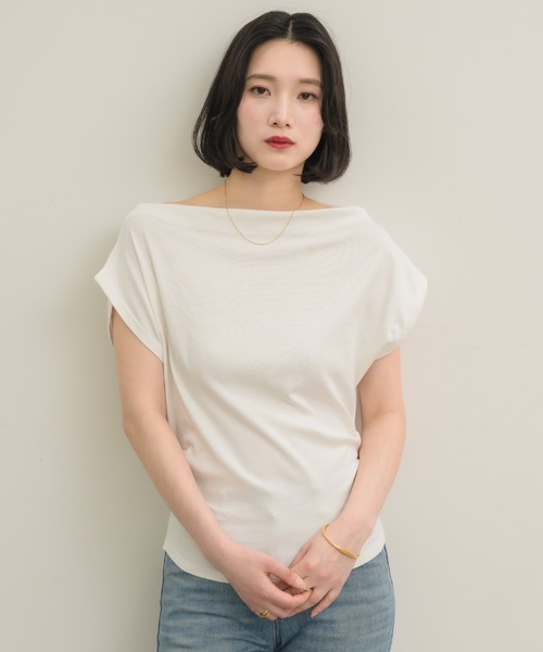 NEUNA（ヌナ）の「半袖カットソー（Tシャツ/カットソー・レディース・ブラック・FREE）」の7枚目の写真