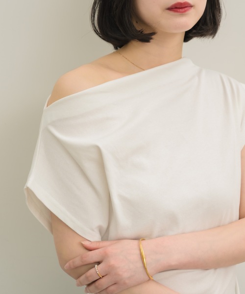 NEUNA（ヌナ）の「半袖カットソー（Tシャツ/カットソー・レディース・ブラック・FREE）」の3枚目の写真
