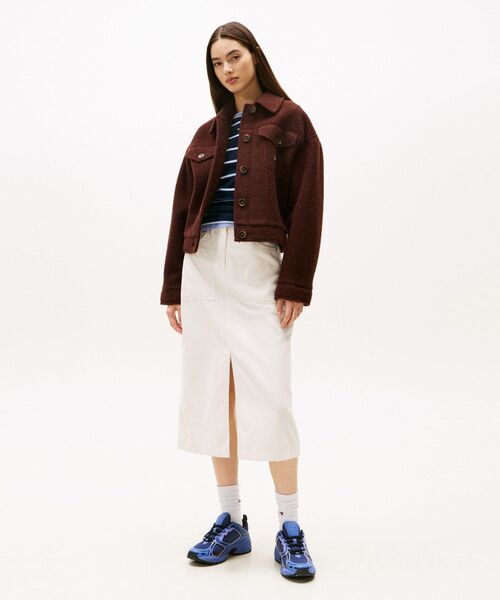 tommy jeans(トミー ジーンズ)の「クレアユーティリティコーデュロイスカート(スカート・レディース・ホワイト/ブラウン系その他・26inch/25inch/27inch)」の7枚目の写真