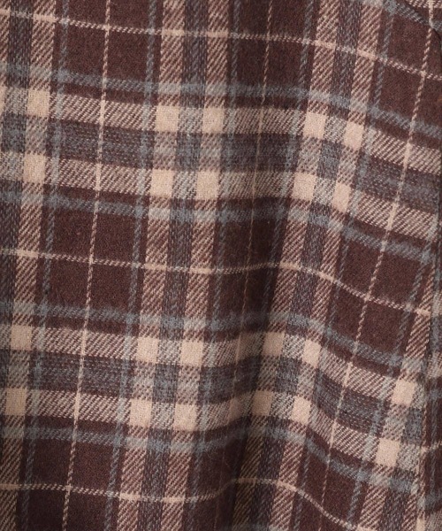 3.3 Field Trip (3.3フィールドトリップ)の「3.3 Field Trip/チェックアシメヘムスカート(スカート・レディース・ブラック/ブラウン/ネイビー・FREE)」の12枚目の写真