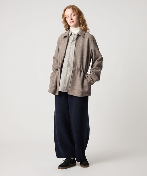 セール】＜Steven Alan＞ジップ シャツブルゾン（シャツ/ブラウス