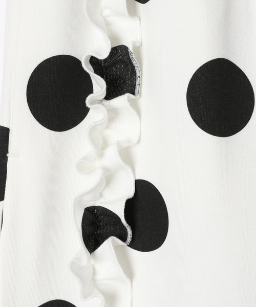 Heather（ヘザー）の「HOLiC ドットフリルスウェットパンツ　600658（スウェットパンツ・レディース・グレー/ネイビー/アイボリー・FREE）」の18枚目の写真