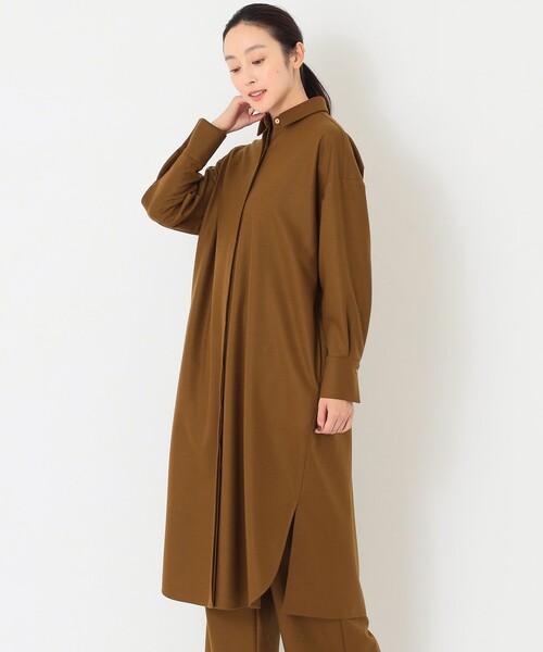 S.ESSENTIALS(エスエッセンシャルズ)の「【DRESOPHY】バランサーキュラーワンピース(ワンピース・レディース・ブラック/ライトブルー/ブラウン・38/36)」の6枚目の写真