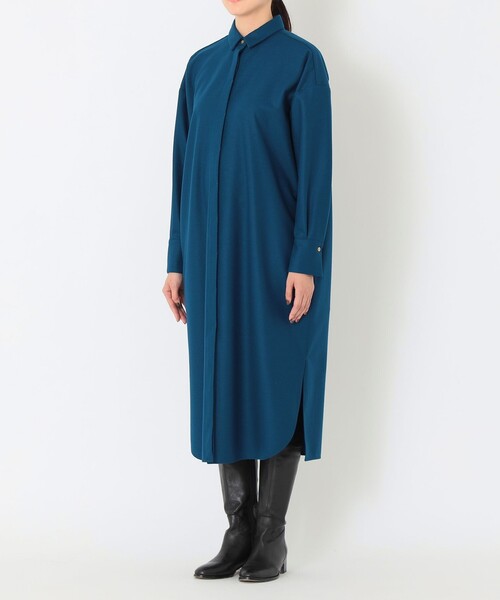 S.ESSENTIALS(エスエッセンシャルズ)の「【DRESOPHY】バランサーキュラーワンピース(ワンピース・レディース・ブラック/ライトブルー/ブラウン・38/36)」の8枚目の写真