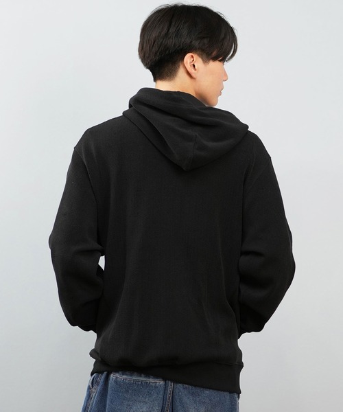 CHUMS（チャムス）の「CHUMS/チャムス フルジップフーディー/パーカー TROUTBONE ZIP HOODIE CH00-1536（スウェット・メンズ・ブラック/オリーブ・M/L/2XL/XL）」の6枚目の写真