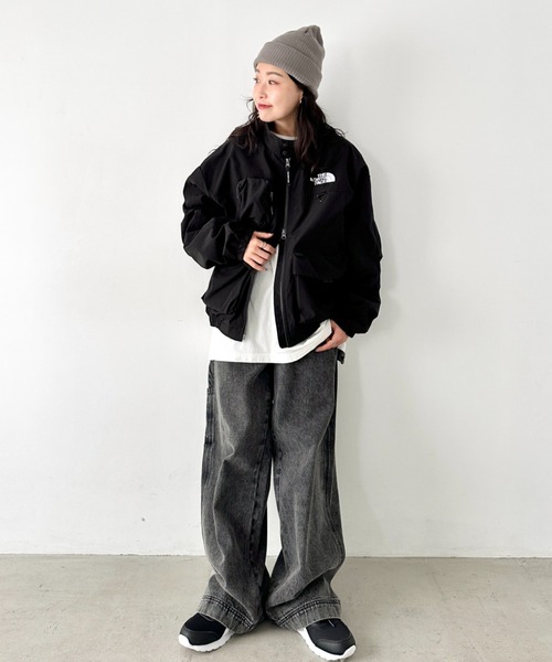 THE NORTH FACE（ザノースフェイス）の「国内未発売  THE NORTH FACE(ザ・ノースフェイス)/ワンポイントロゴ マウンテンパーカー ナイロンジャケット/NEILTON JACKET（ブルゾン・レディース・ブラック/ダークブラウン・L/XL/M）」の10枚目の写真