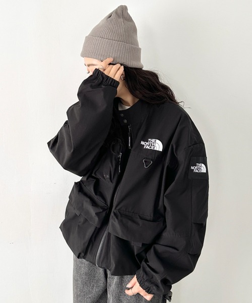 THE NORTH FACE（ザノースフェイス）の「国内未発売  THE NORTH FACE(ザ・ノースフェイス)/ワンポイントロゴ マウンテンパーカー ナイロンジャケット/NEILTON JACKET（ブルゾン・レディース・ブラック/ダークブラウン・L/XL/M）」の7枚目の写真