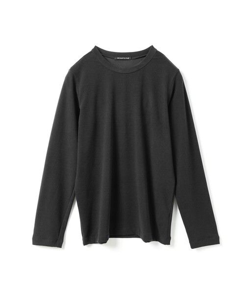 mizuiroind(ミズイロインド)の「mizuiro ind スリーレイヤードコンパクトTシャツ(Tシャツ/カットソー・レディース・ブラウン/グレー/ネイビー/アイボリー/ブラック・FREE)」の12枚目の写真