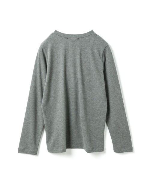 mizuiroind(ミズイロインド)の「mizuiro ind スリーレイヤードコンパクトTシャツ(Tシャツ/カットソー・レディース・ブラウン/グレー/ネイビー/アイボリー/ブラック・FREE)」の10枚目の写真