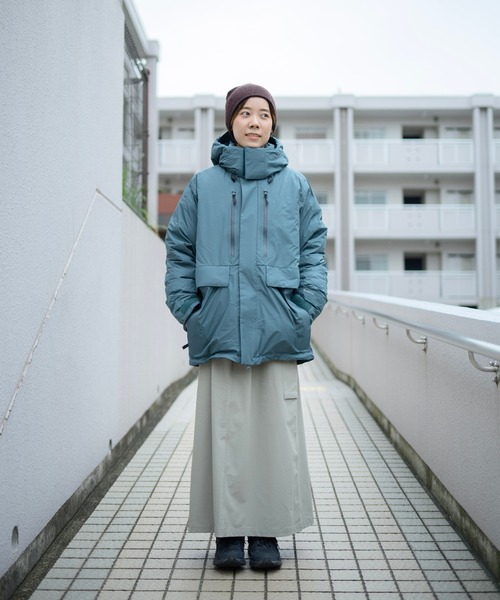 Snow Peak(スノーピーク)の「Snow Peak / GORE-TEX Weatherproof Down Jacket 防水ダウンジャケット(その他トップス・メンズ・ブラック/グレイッシュベージュ/ブルー・M/L/XL)」の19枚目の写真