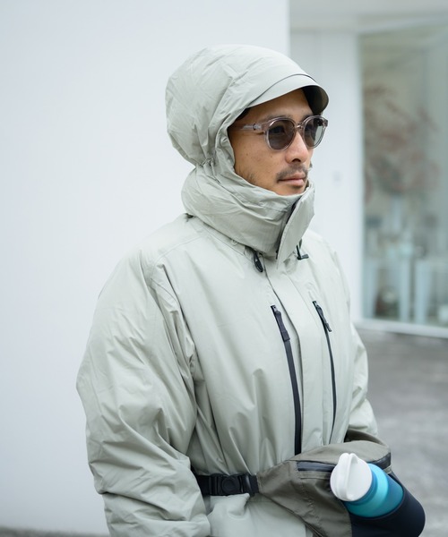 Snow Peak(スノーピーク)の「Snow Peak / GORE-TEX Weatherproof Down Jacket 防水ダウンジャケット(その他トップス・メンズ・ブラック/グレイッシュベージュ/ブルー・M/L/XL)」の7枚目の写真