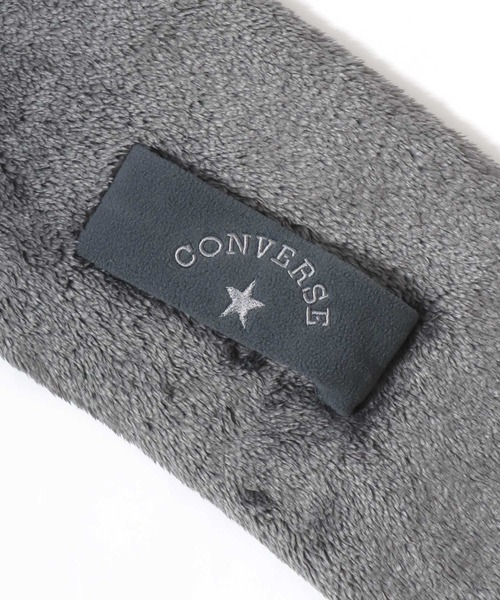 CONVERSE(コンバース)の「CONVERSE/コンバース 差し込み ボアマフラー/ネックウォーマー/レディース メンズ(マフラー・レディース・ベージュ/ネイビー/ブラウン/ピンク/グレー・FREE)」の10枚目の写真